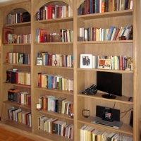 Wood Carved Desks & Bookcases